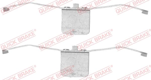 QUICK BRAKE Комплектующие, колодки дискового тормоза 109-1639